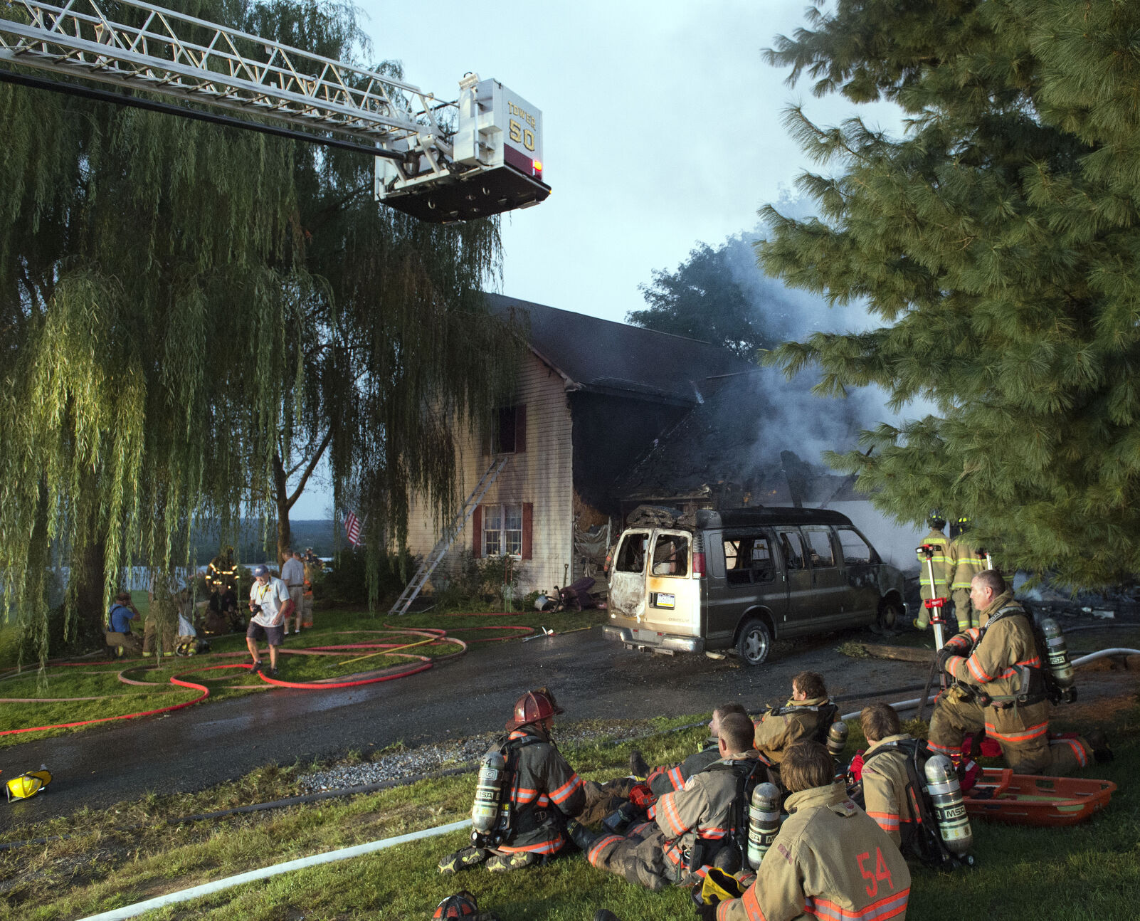 Two Alarm Dwelling Fire